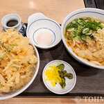 ウエスト - 料理写真:かき揚げ丼セット