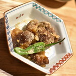 食鶏 しまや - 【鶏焼肉 トリヤキニクコース＋3時間飲み放題】（８，７４５円）の『椎茸の竜田揚げ』２０２５年１２月