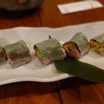 和の台所 ええあんばい - トロたく生春巻き