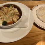 自家製ハンバーグの店 ログログ - 煮込みハンバーグ＋ライス大