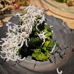 クサワケ - 青菜とシラス