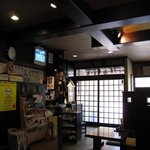 うなぎ安田屋 - テレビに流れる高校野球がまた雰囲気あり