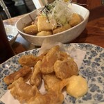 池林房 - 揚げ出し豆腐　里芋唐揚げ