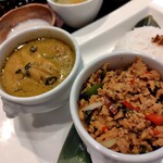 エムエム タイ - ゲーン&ガパオ 1200円