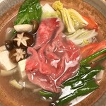 先斗町しゃぶしゃぶすき焼き きらく - 