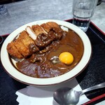 ほびーい喫茶店 - 生タマカツカレー(値段お任せ)