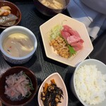 話食ごはち - 鮪納豆定食
