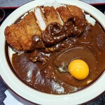 ほびーい喫茶店 - 生タマカツカレー(値段お任せ)