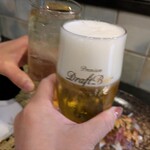 みやび亭 - アサヒ熟撰生ビール
