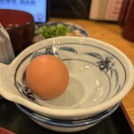 お食事処　萬揚げとん福天 - TKGセットのたまご❗️