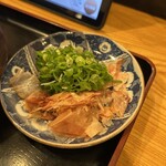 お食事処　萬揚げとん福天 - TKGセットの薬味❗️