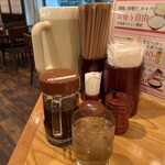 お食事処　萬揚げとん福天 - 卓上セット❗️