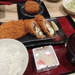 とんかつ新宿さぼてん - 選べる御膳（2種）と追加メンチカツ 1880円