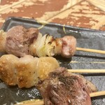 炭火焼き鳥 鴨尽 - 