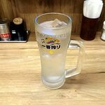 大衆酒場 日高 - 「ウォッカソーダ割り」（310円）1杯め