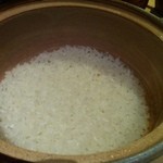 ゆう - 【再訪】米が立っている