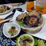 あわび亭 - あわびの刺身