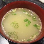 三酉屋 - 鶏スープ