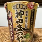 神田まつや 本店 - 『神田まつや』さん監修の日清食品「鶏南ばんそば」！こちらも巧くできた作品。お店に伺えない時に食します。