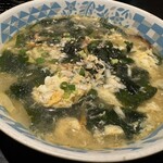 焼肉・ホルモン とんり - わか玉スープ◎