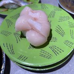 回転寿司 根室花まる - ホタテ