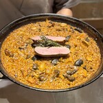 食堂 aca - 鴨ときのこのパエリア