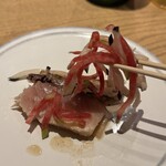 食堂 aca - 鰤炭火焼き、シェリーワインビネガーの温野菜