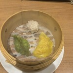 なかの中華！Sai - 点心三種から食べます