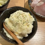 天ぷらとワイン大塩 - ポテトサラダ