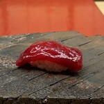 鮨 陸 - 鮪赤身漬け 噴火湾 180kg 結乃花より