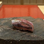 鮨 陸 - 鯵 葱と生姜のたたき 山口県仙崎より