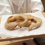鮨 陸 - こちらの名物、焼き鱶鰭