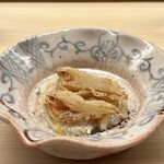 鮨 陸 - 焼き鱶鰭 毛蟹のあんかけ