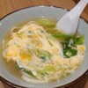ちから - ミニ玉子とじ饂飩(税込460円)
トッピングは青葱の玉子とじ
つゆは出汁(鯖節&鰯節&潤目鰯節&利尻昆布)の効いた醤油ベース
麺は軟らかな饂飩、弾力もコシも弱めな広島らしいものです