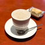 スピーチバルーン - カフェオレとバウムクーヘン。