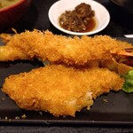 上州屋 - 豚角煮丼選べるフライ2種定食エビフライ＆上州屋カツ（ごはん200g）2100円（2025年12月）