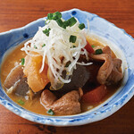徳ちゃん自慢のもつ煮