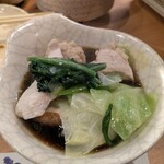 うけ月 - 水炊きはぽんずでいただきます♪