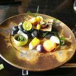 和彩膳所 楽味 - 季節の昼コース　焼き八寸