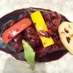 GINZA芳園 - 黒酢の酢豚