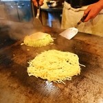 胡桃屋 - ⑥そばを別に焼いて