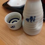 すし江戸 - あさ開（熱燗）