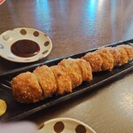 とんかつ&ハンバーグ たくとみ - 深谷ねぎ一本揚げ