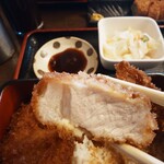 とんかつ&ハンバーグ たくとみ - ロースも美味しい