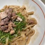 麺屋 ぶっとく生きろ｡ - ぶっといまぜそばアップです。
