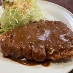 とん助 - トンカツ大　※200g  ※ソースの色からして、良いよね