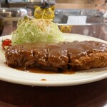 とん助 - トンカツ大　1,200円(税込)   ※横からも