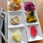 野菜食堂 - 野菜プレート