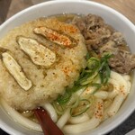 因幡うどん - 料理写真:肉ごぼう天うどん