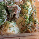 ほりえのやきそば - ポテトのアップ♪